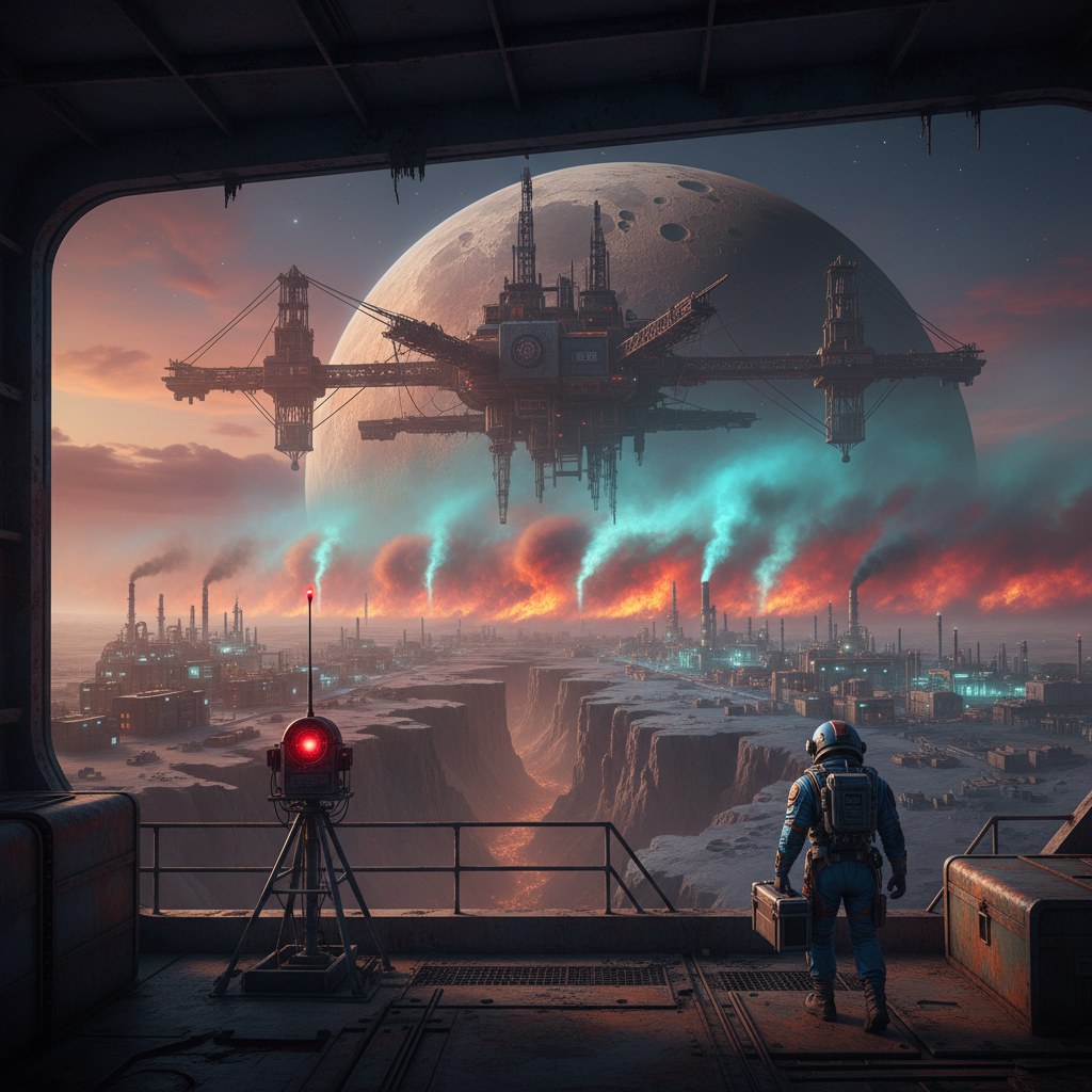 Velkar orbital refinery